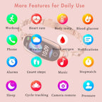 Smart Watch with Menstrual & Health Tracking