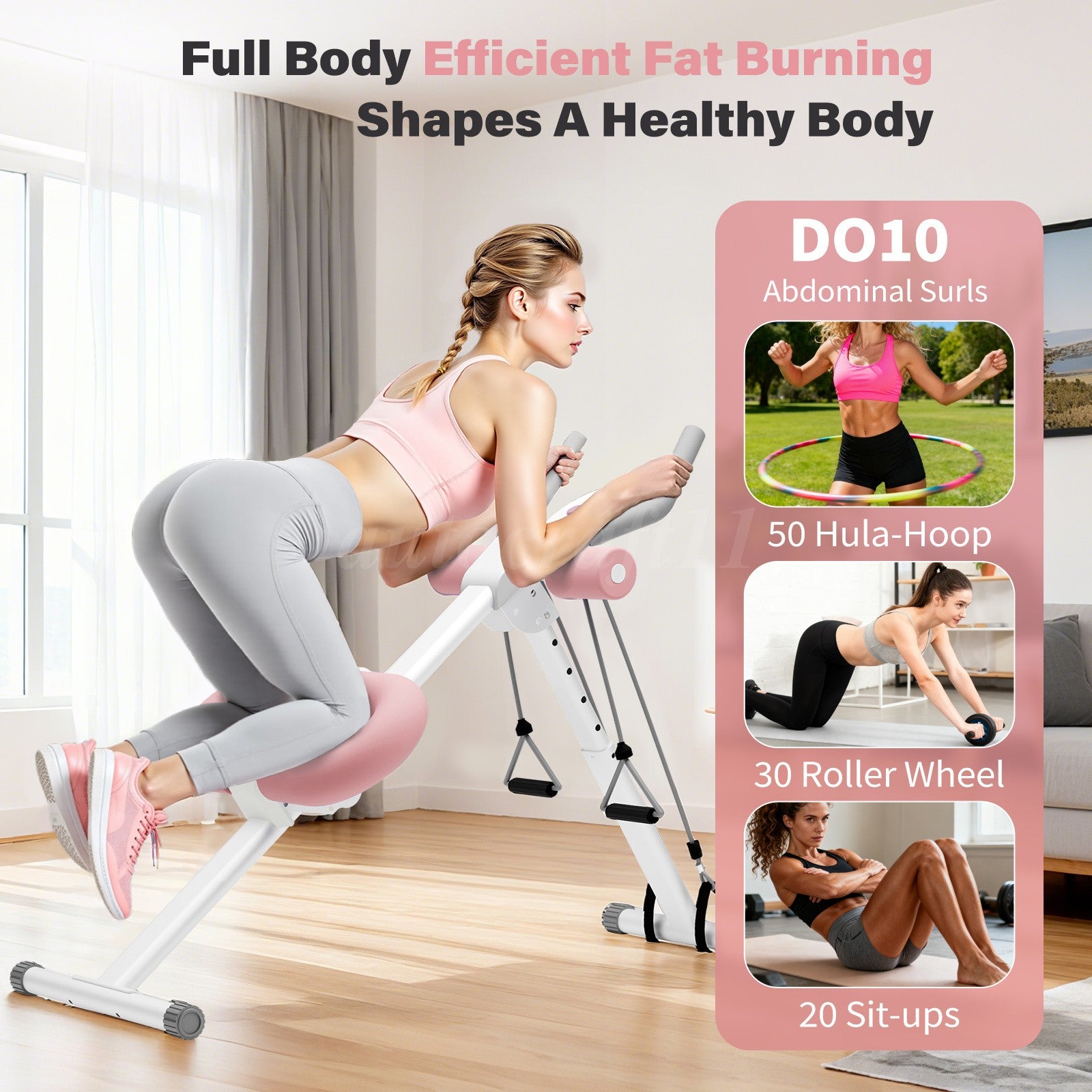 Ab Crunch Trainer Machine