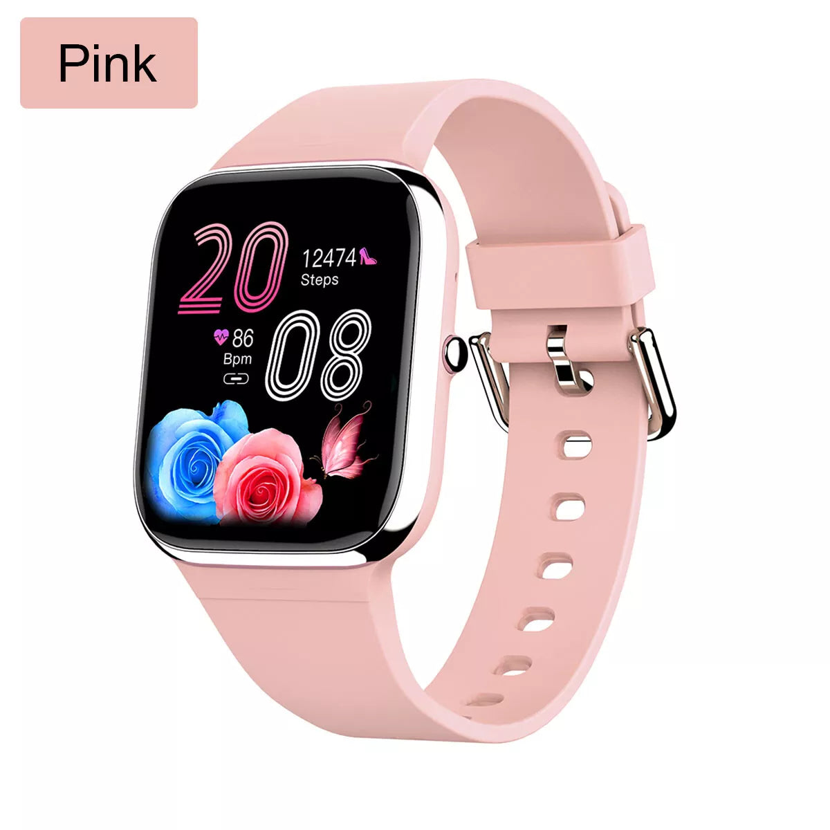 Smart Watch with Blood Pressure & Heart Rate