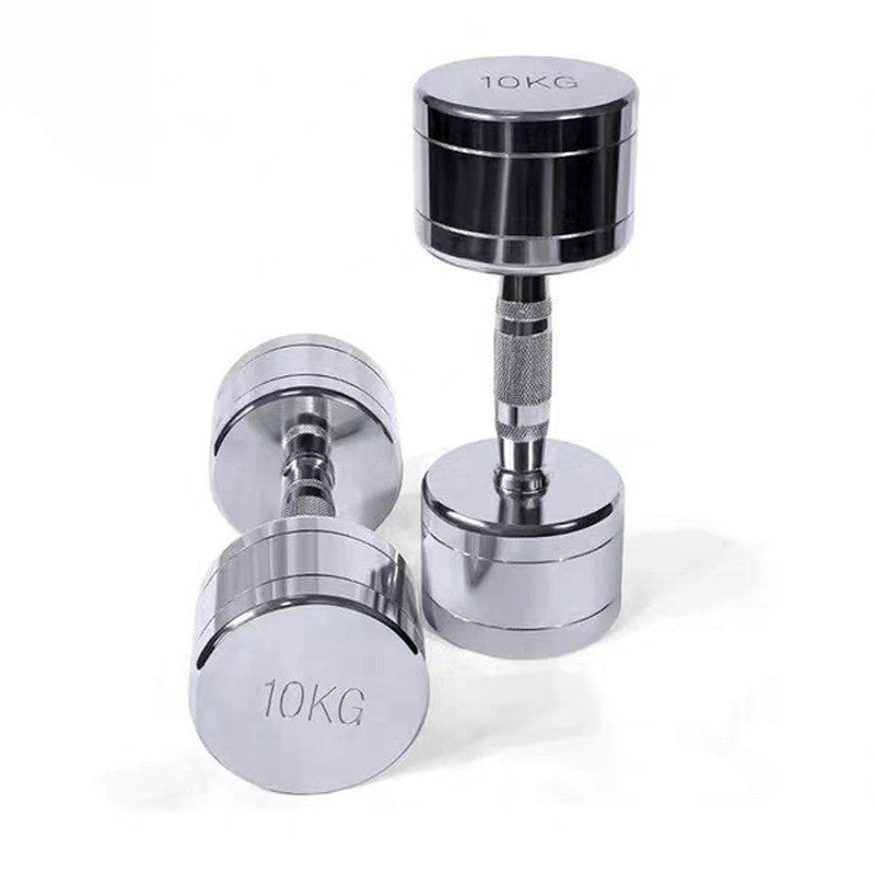 Electroplated Steel Dumbbell Set