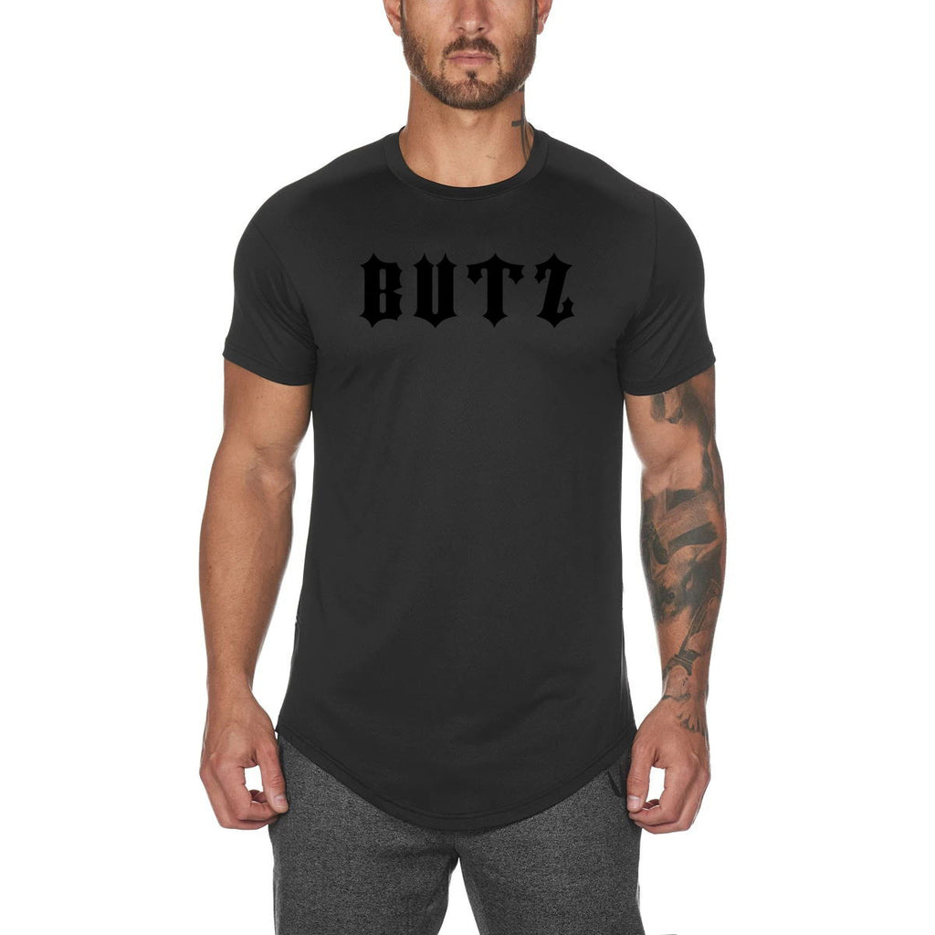 Men's Plain Fitness Training Shirt