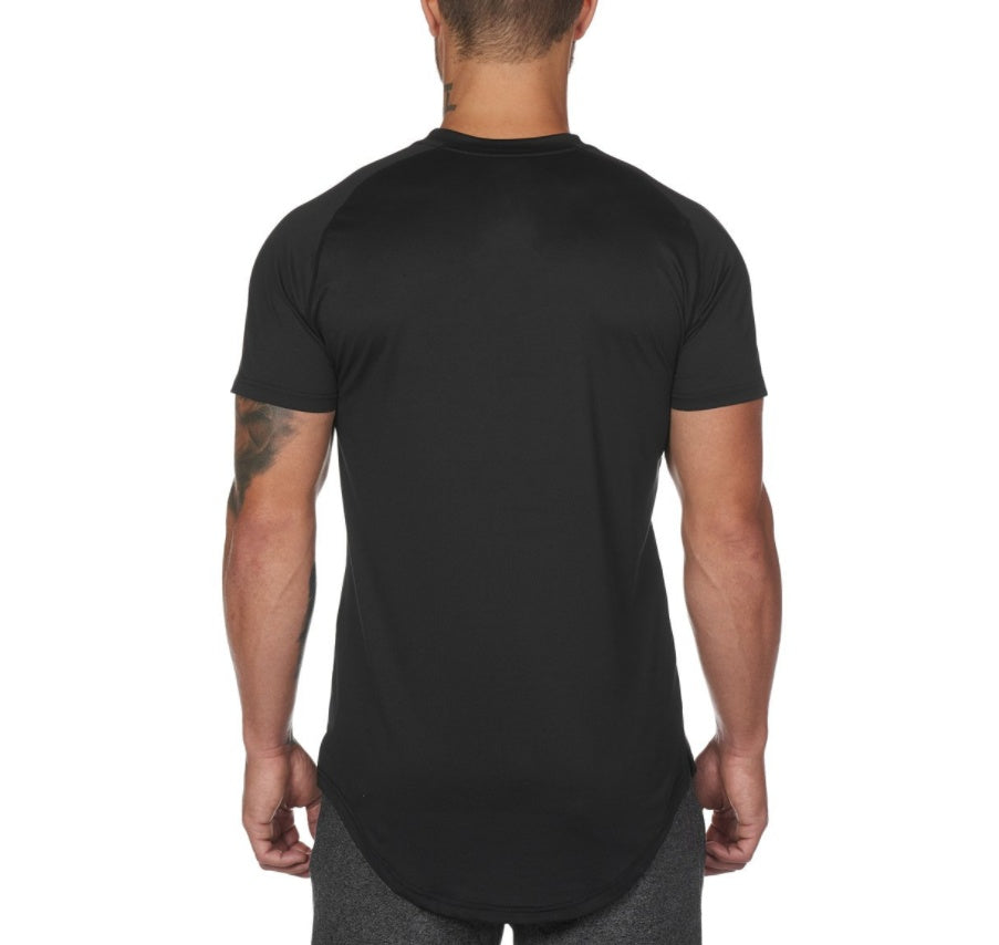 Men's Plain Fitness Training Shirt