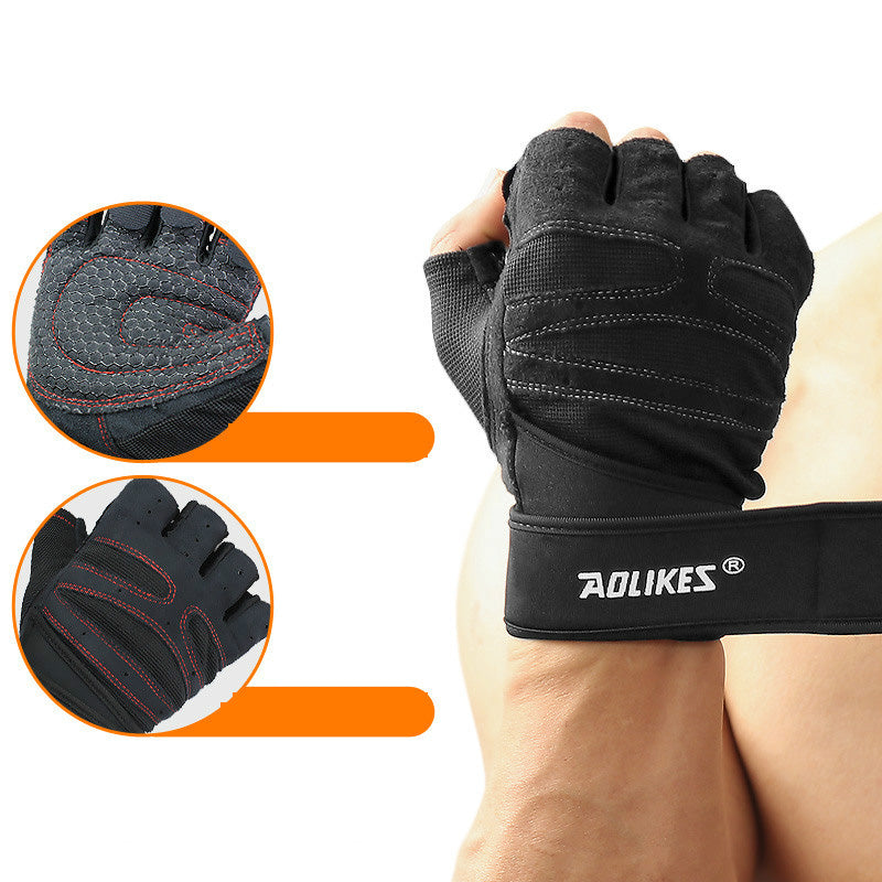 Half-Finger Breathable Fitness Gloves