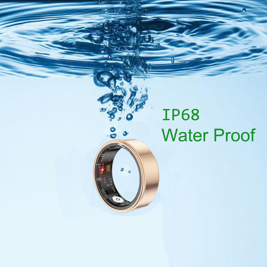Smart Health Ring – Sleep & Heart Rate Tracker