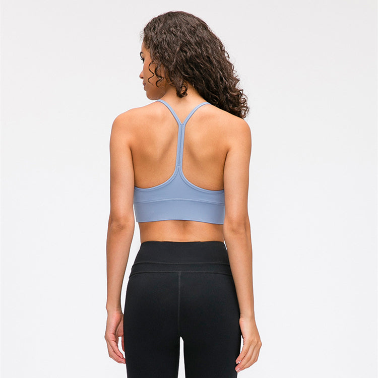 Hollow-Back Pilates Sports Bra