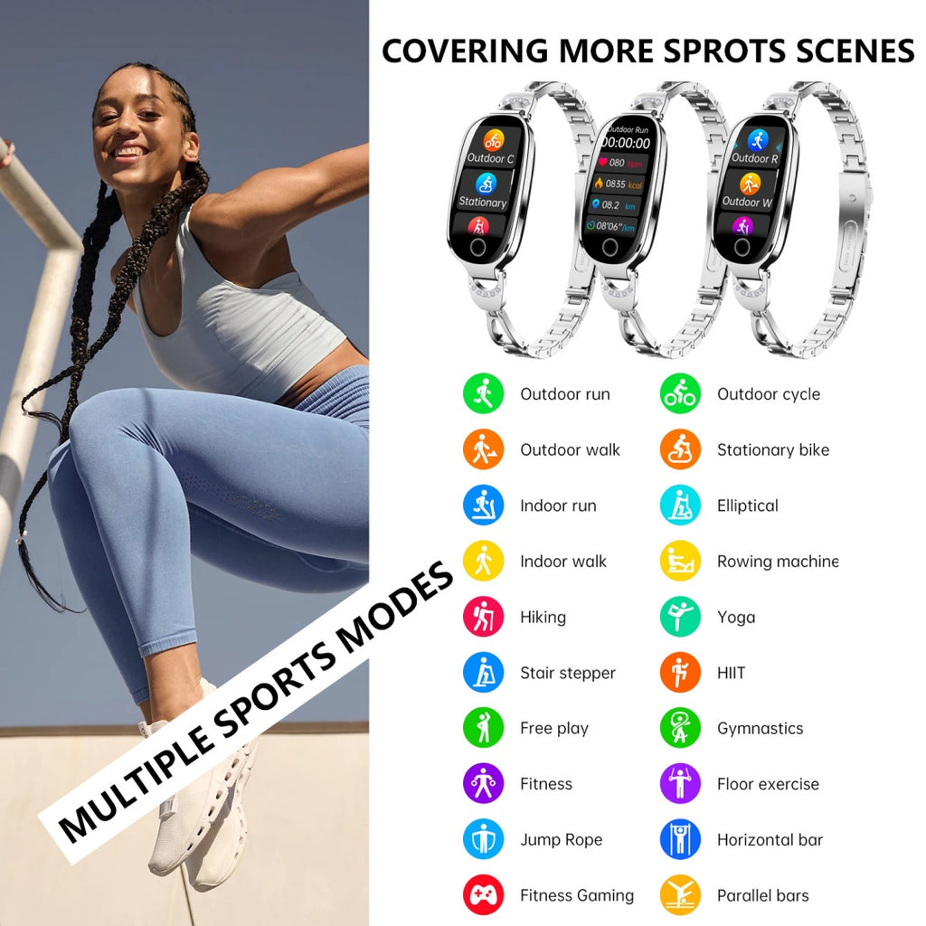 Smart Watch with Menstrual & Health Tracking