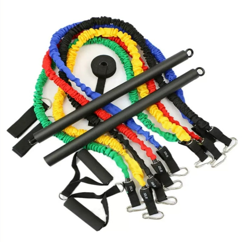 Pilates Pulling Rope & Yoga Stick