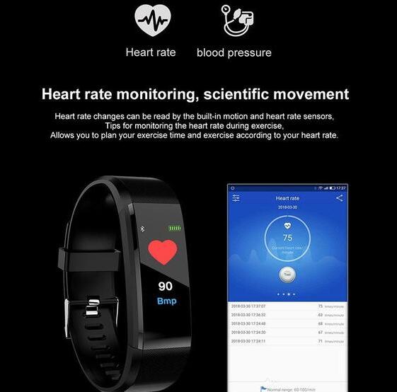 Bluetooth Smart Bracelet – Heart Rate Monitor