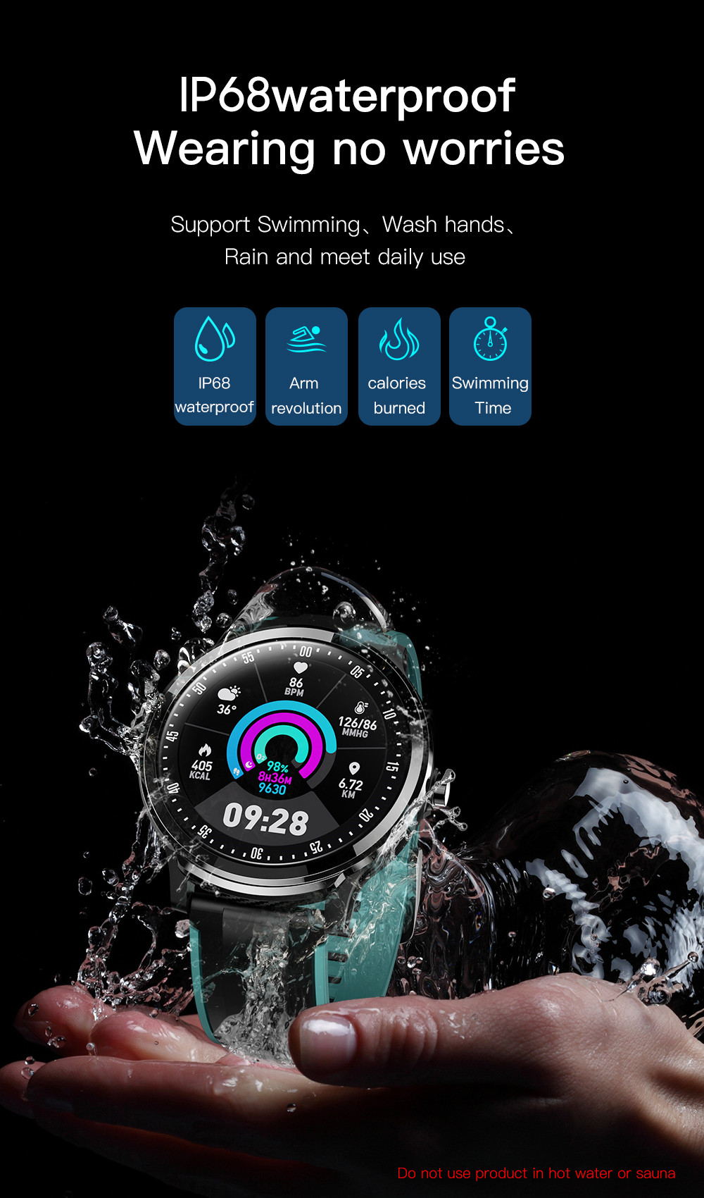 SN80 Fashion Smart Watch