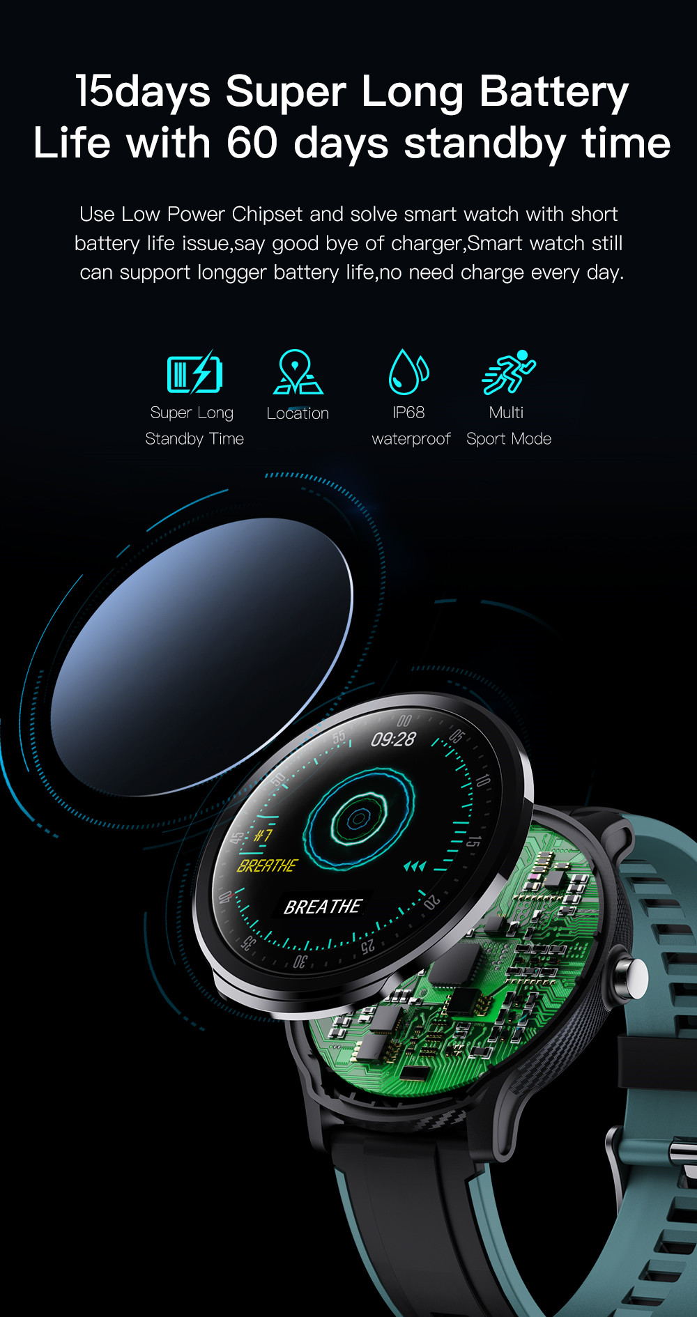 SN80 Fashion Smart Watch