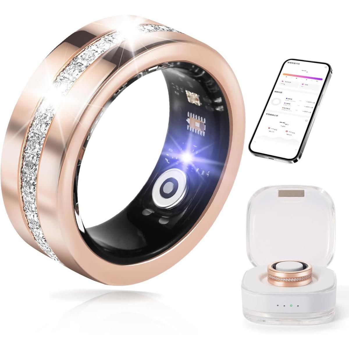 Smart Health Ring – Rose Gold