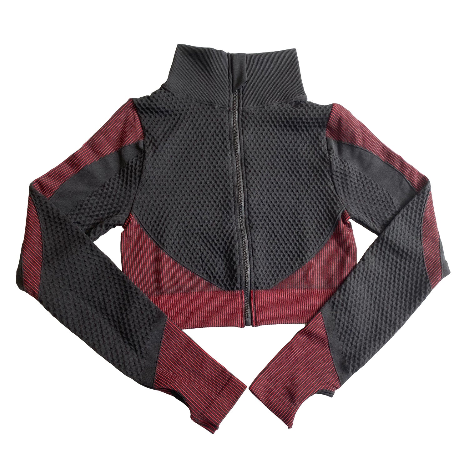 Women's Long-Sleeve Seamless Gym Top