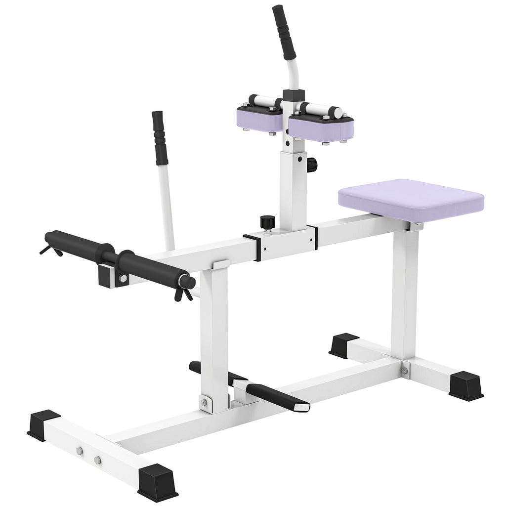 Adjustable Seated Calf Raise Machine – Purple