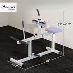 Adjustable Seated Calf Raise Machine – Purple