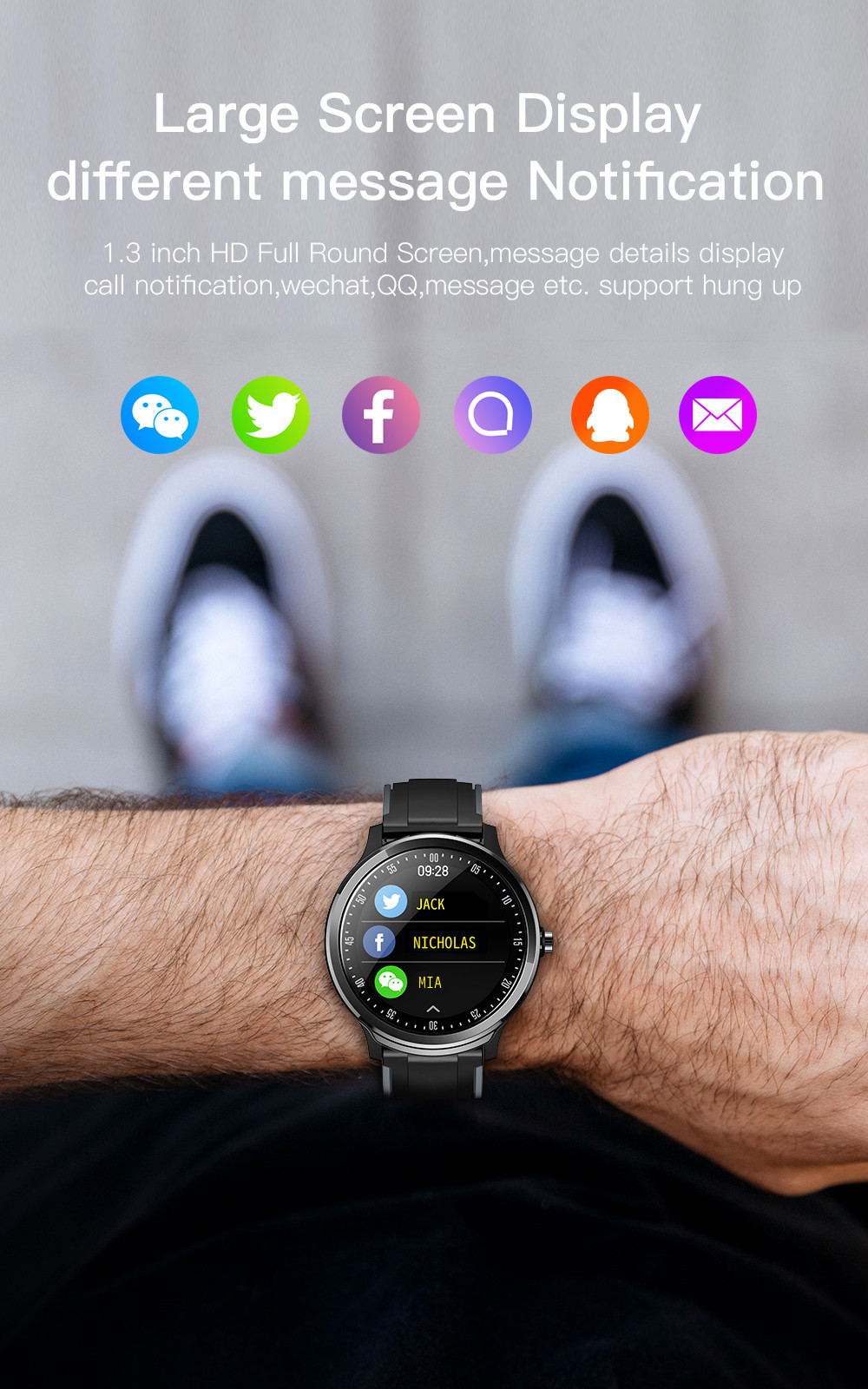 SN80 Fashion Smart Watch