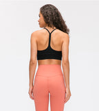 Hollow-Back Pilates Sports Bra