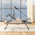 Foldable Pilates Reformer Machine – 330lbs