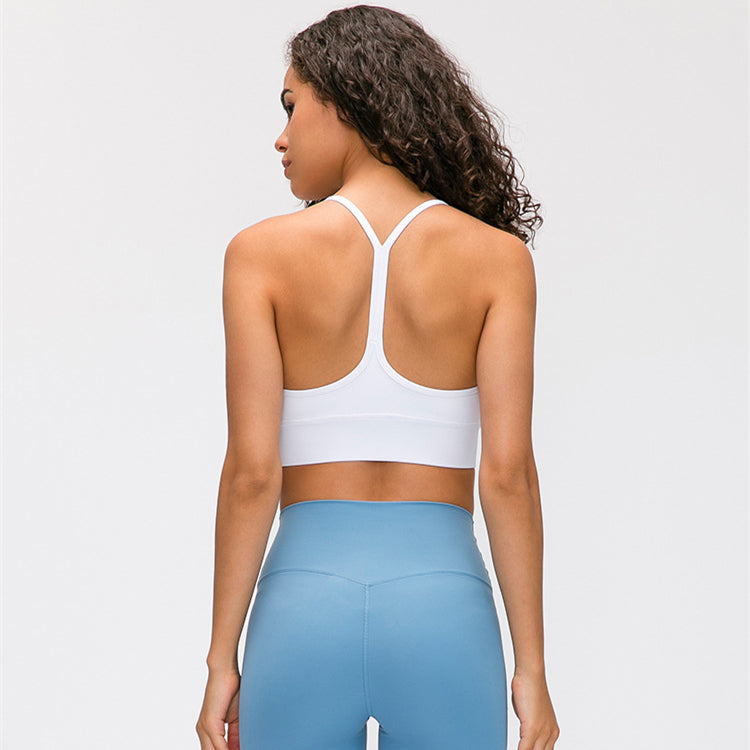 Hollow-Back Pilates Sports Bra