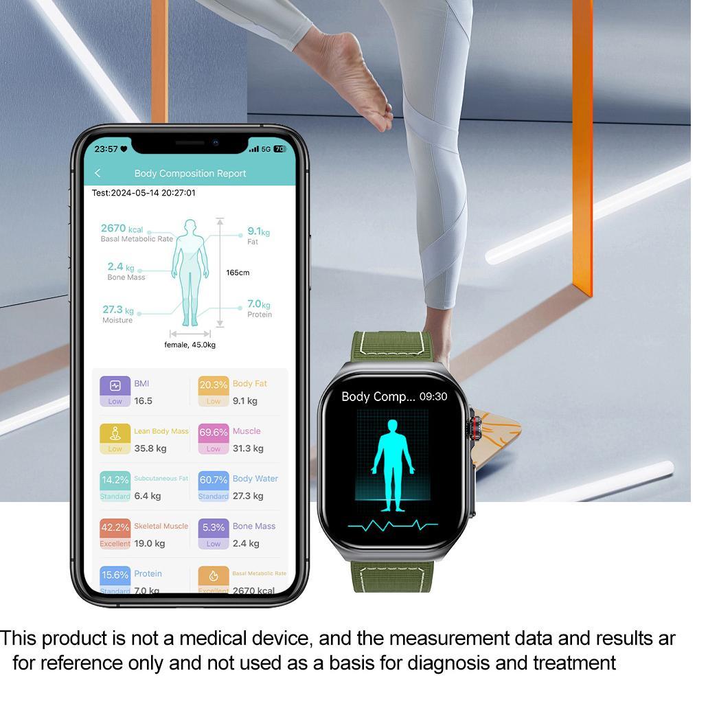 Smart Watch with Bluetooth Call & Heart Rate
