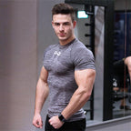 Quick-Dry Short-Sleeve Gym T-Shirt
