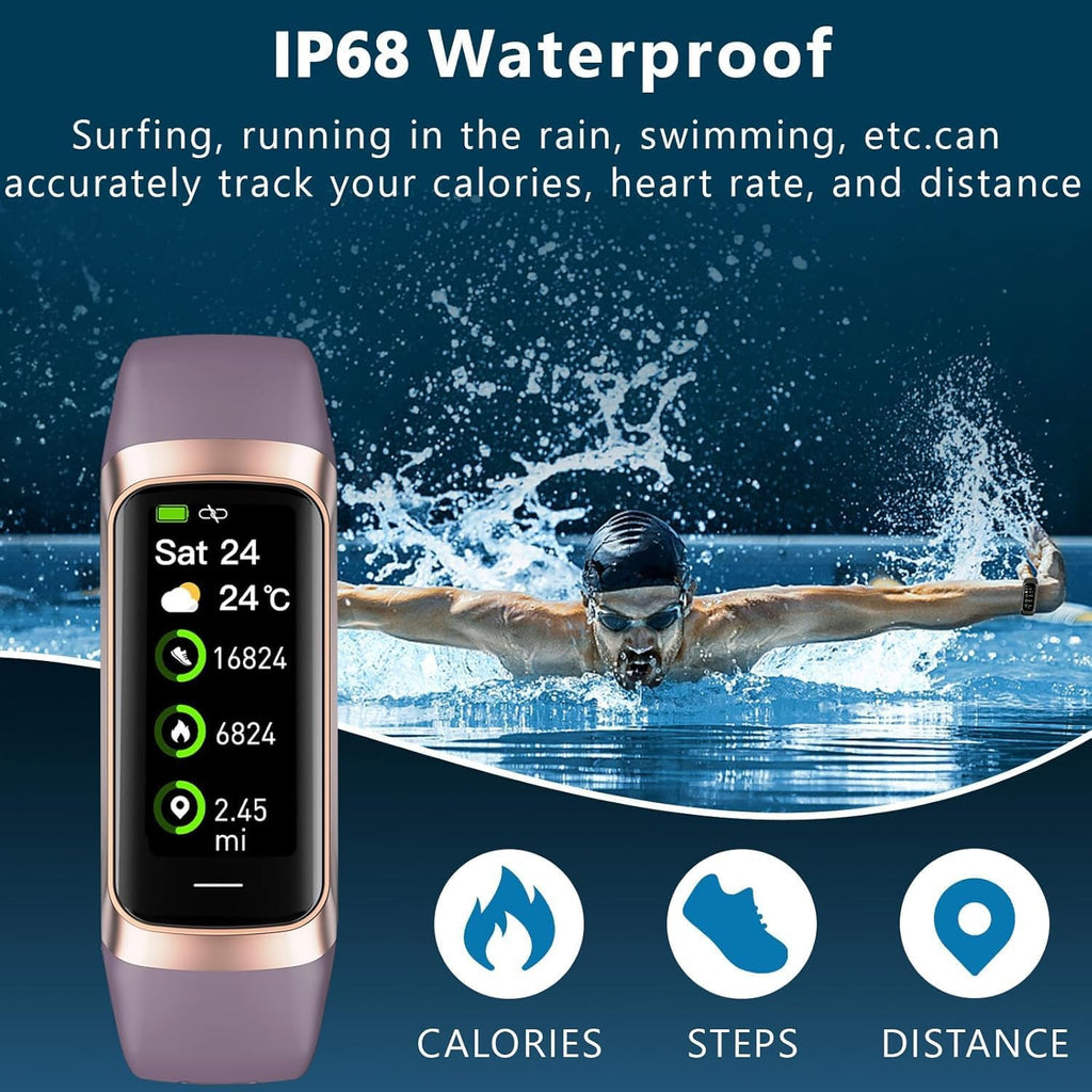Fitness Tracker with Heart Rate & SpO2