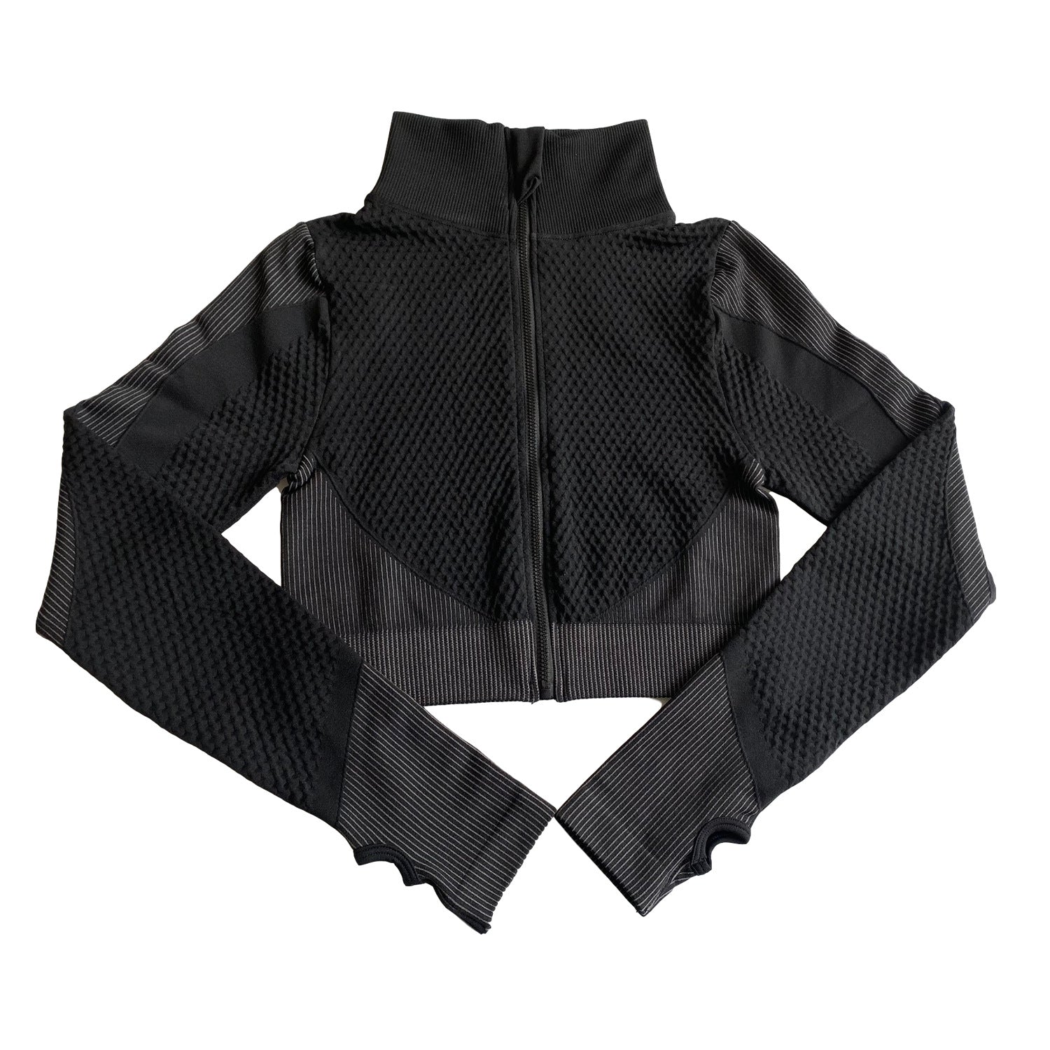 Women's Long-Sleeve Seamless Gym Top