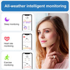 Luxury Diamond Smart Health Ring