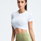 Short-Sleeve Gym Training Suit