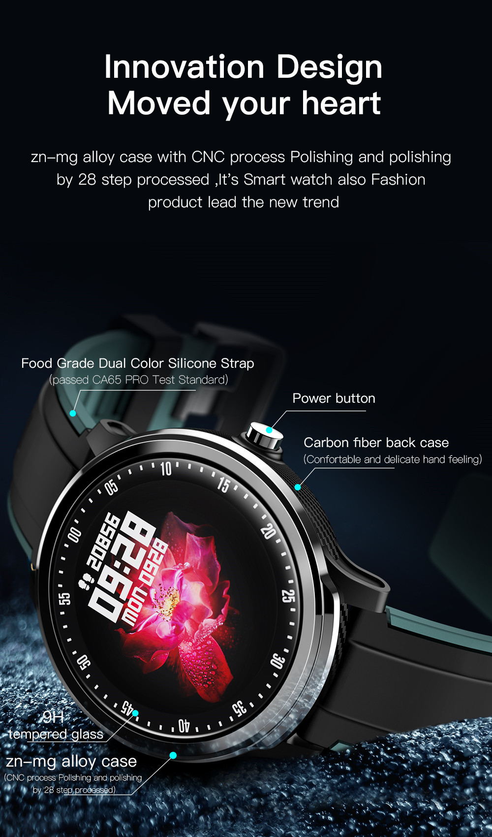SN80 Fashion Smart Watch