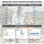Luxury Diamond Smart Health Ring