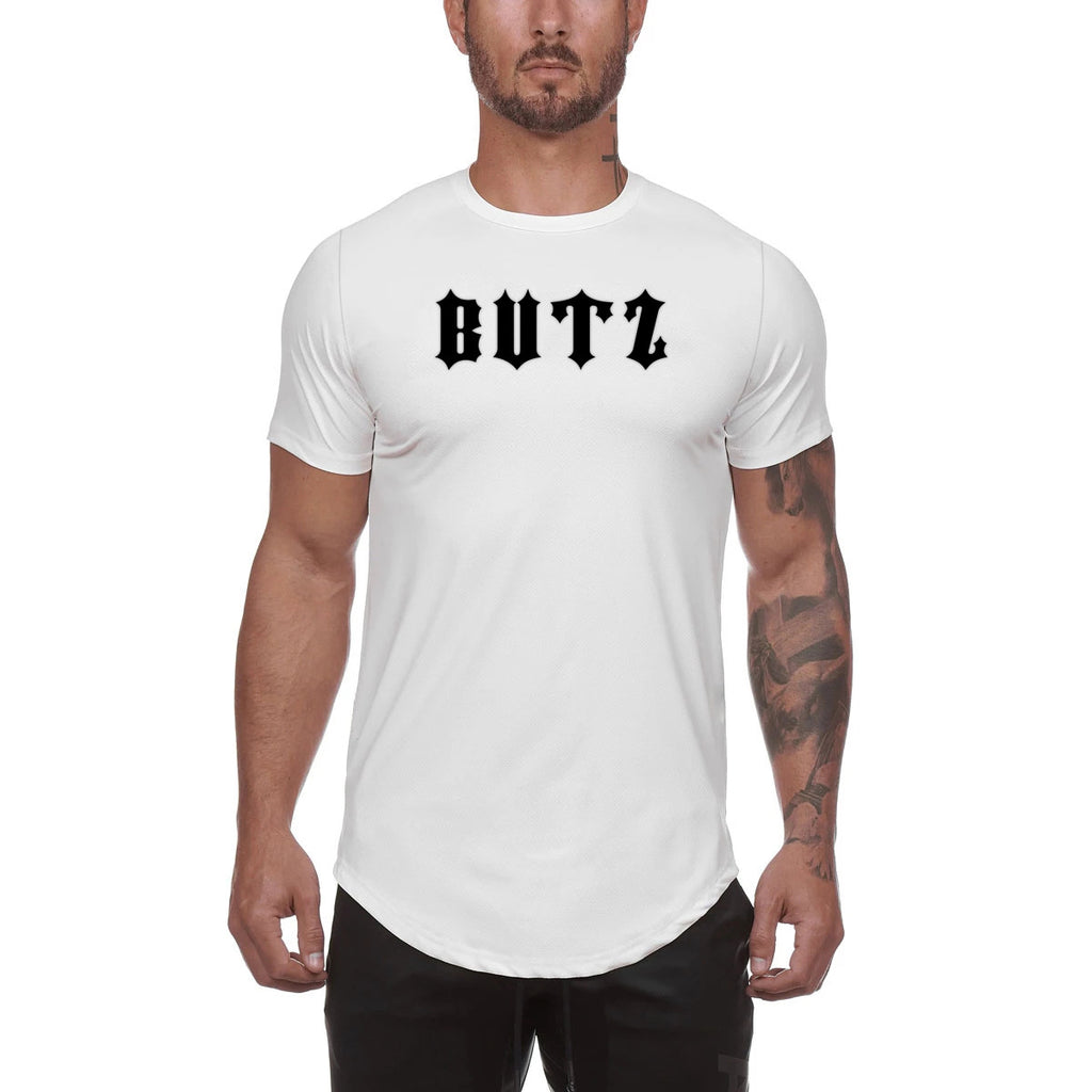Men's Plain Fitness Training Shirt