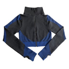 Women's Long-Sleeve Seamless Gym Top