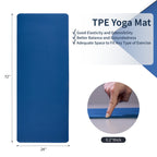 Professional TPE Non-Slip Yoga Mat 72x24 (Variant)