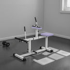 Adjustable Seated Calf Raise Machine – Purple