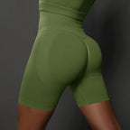 High-Waist Yoga Shorts for Women