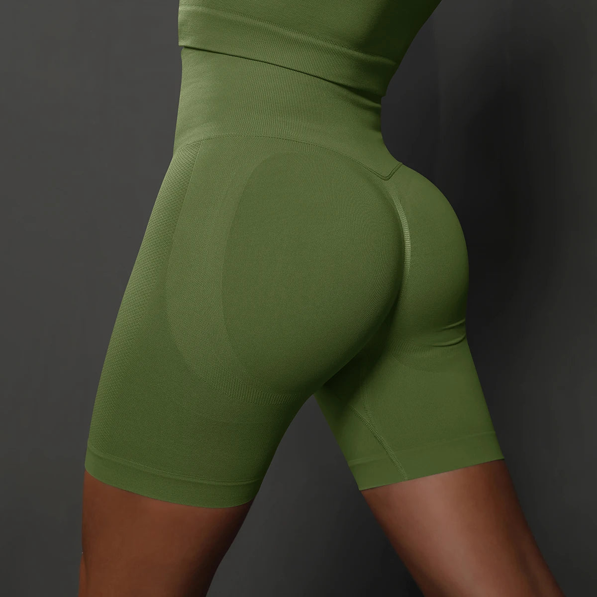 High-Waist Yoga Shorts for Women