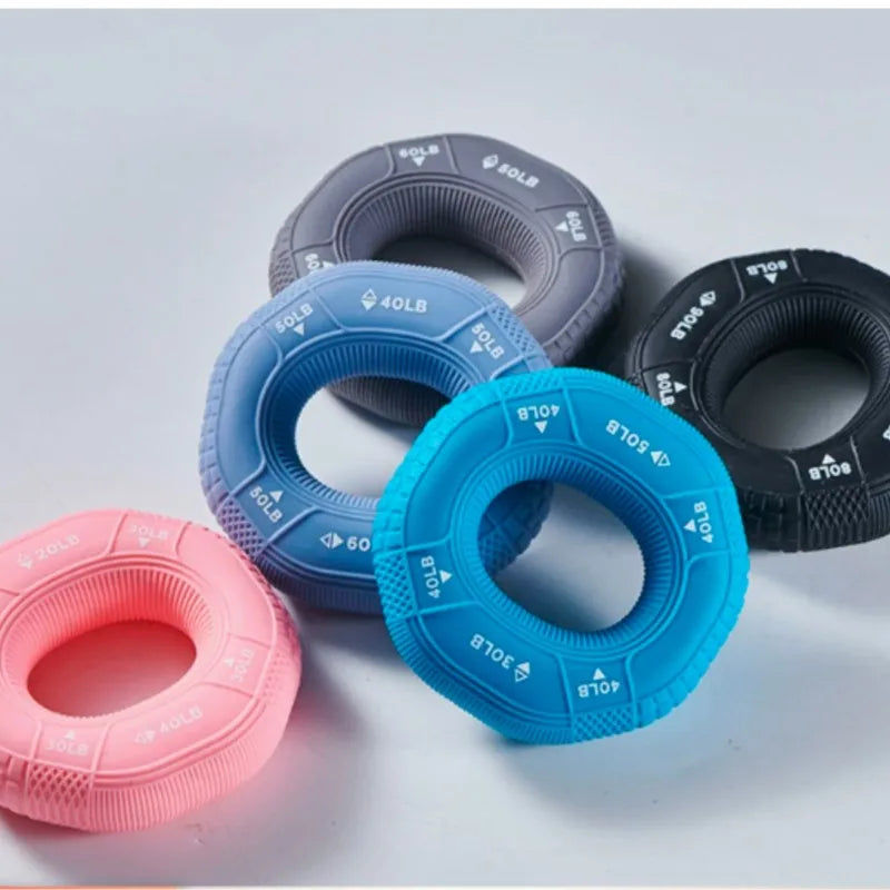 Silicone Finger Grip Strengthener Ring