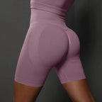 High-Waist Yoga Shorts for Women