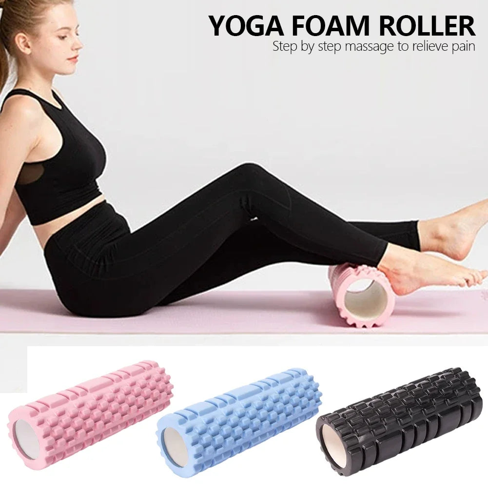 Foam Roller & Yoga Block Set
