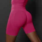 High-Waist Yoga Shorts for Women