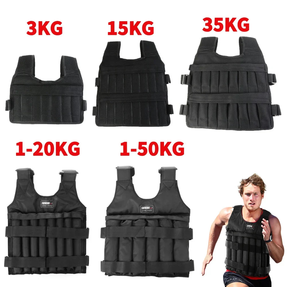 Adjustable Weighted Training Vest