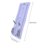 Foldable 4-in-1 Pilates Board