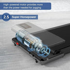 2.5HP Folding Treadmill with LCD Display