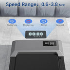 2.5HP Folding Treadmill with LCD Display