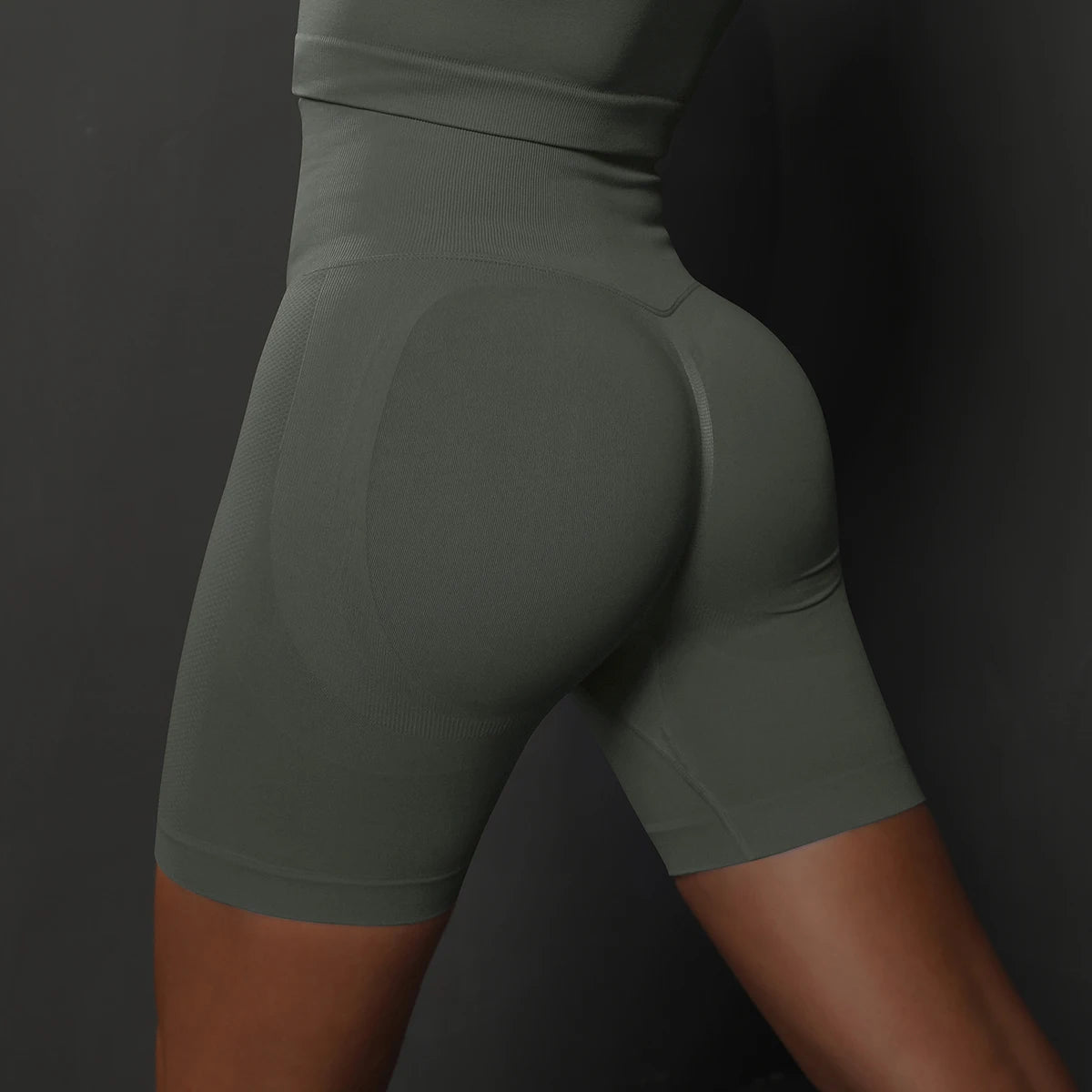 High-Waist Yoga Shorts for Women