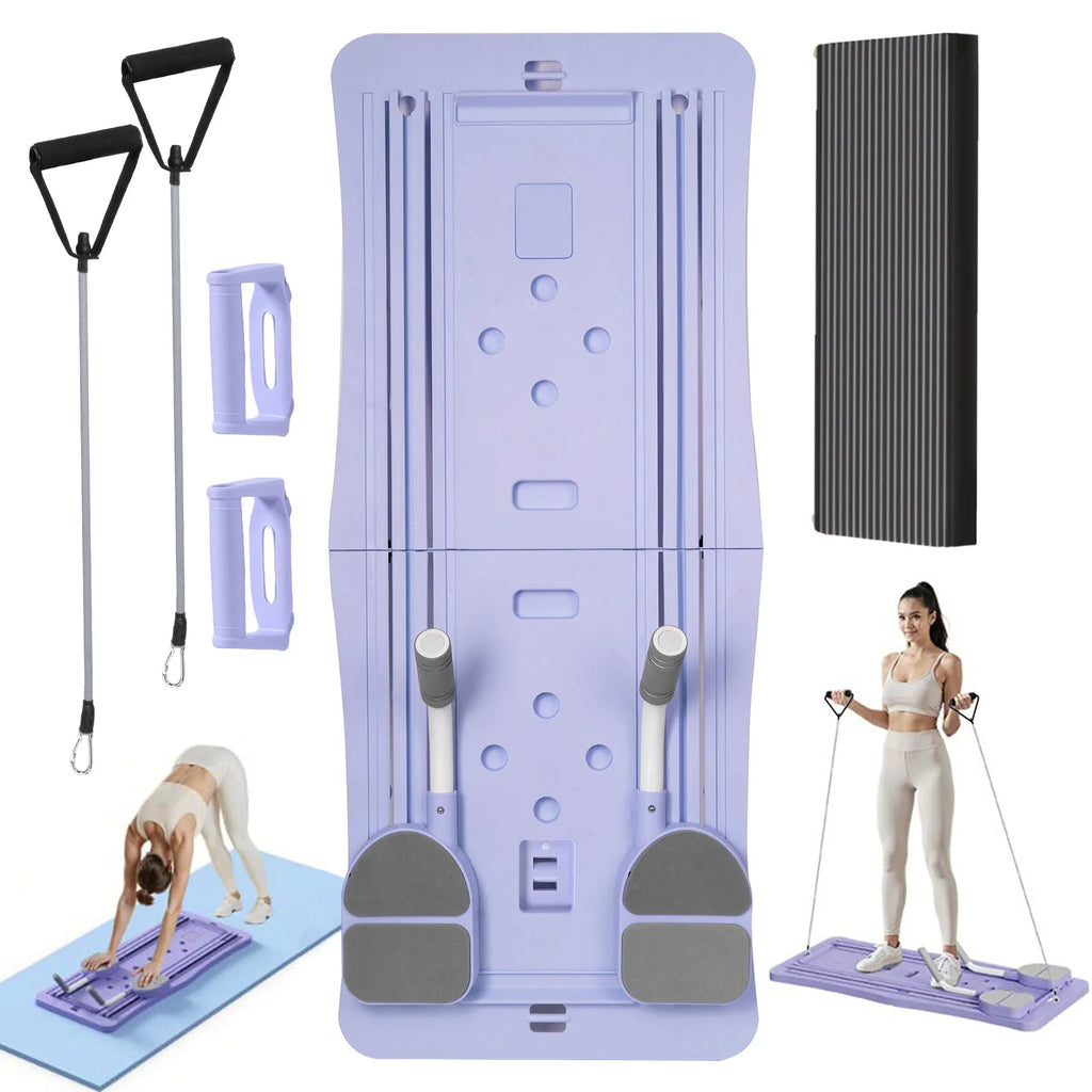 Foldable 4-in-1 Pilates Board