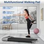 2.5HP Folding Treadmill with LCD Display