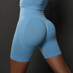 High-Waist Yoga Shorts for Women