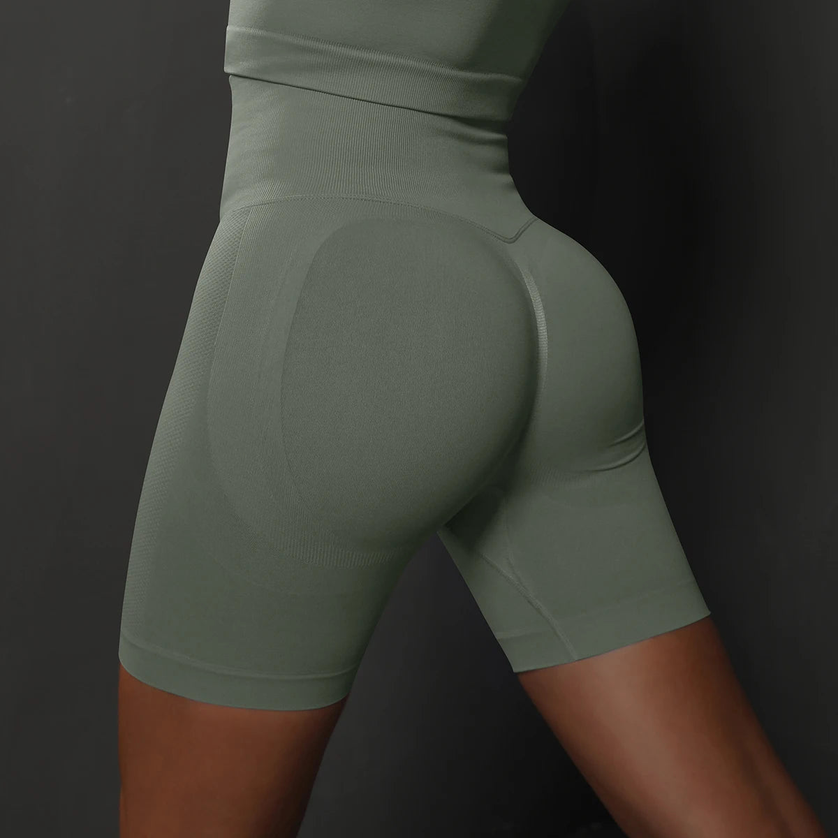 High-Waist Yoga Shorts for Women