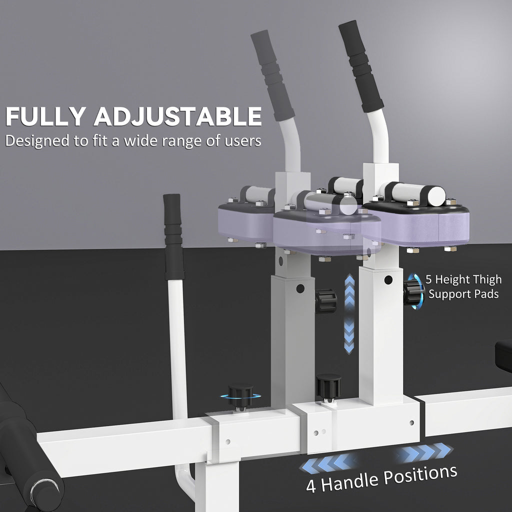 Adjustable Seated Calf Raise Machine – Purple
